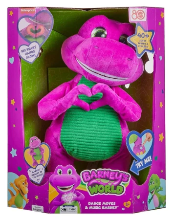 Fisher-Price Barney Feature Plush
