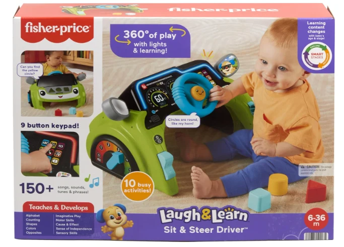 Fisher-Price Lnl Ss Sit & Steer Driver
