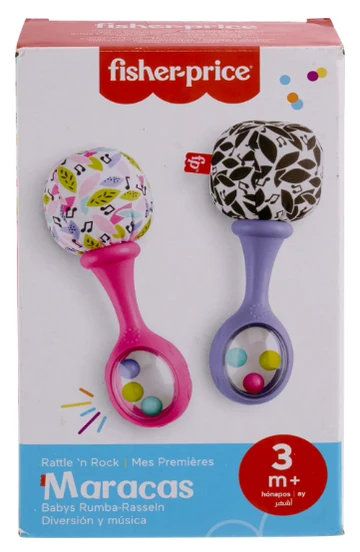 Fisher-Price Rattle 'N Rock Maracas Pink - Image 2