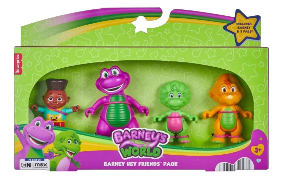 Fisher-Price Barney Figures Four-Pack