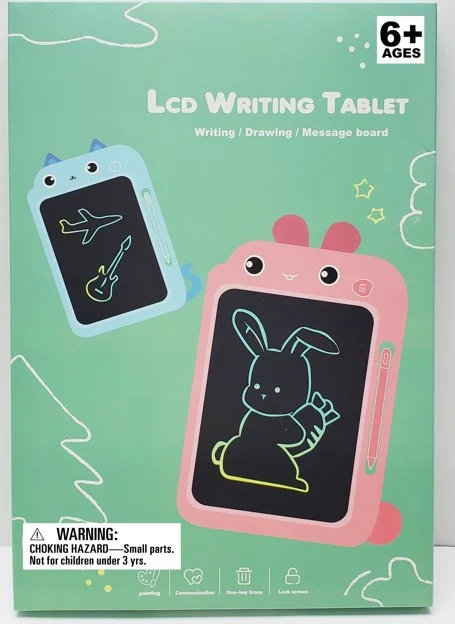 Frenzy Lcd Drawing Board -2 Asst'D (1X Cr2025 Button Cell In