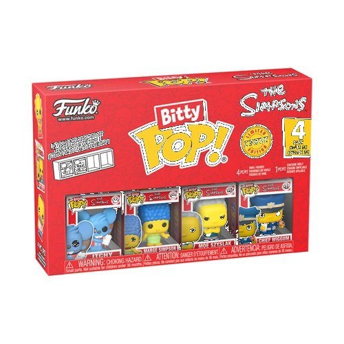 The Simpsons Itchy Funko Bitty Pop! Mini-Figure 4-Pack - Image 5