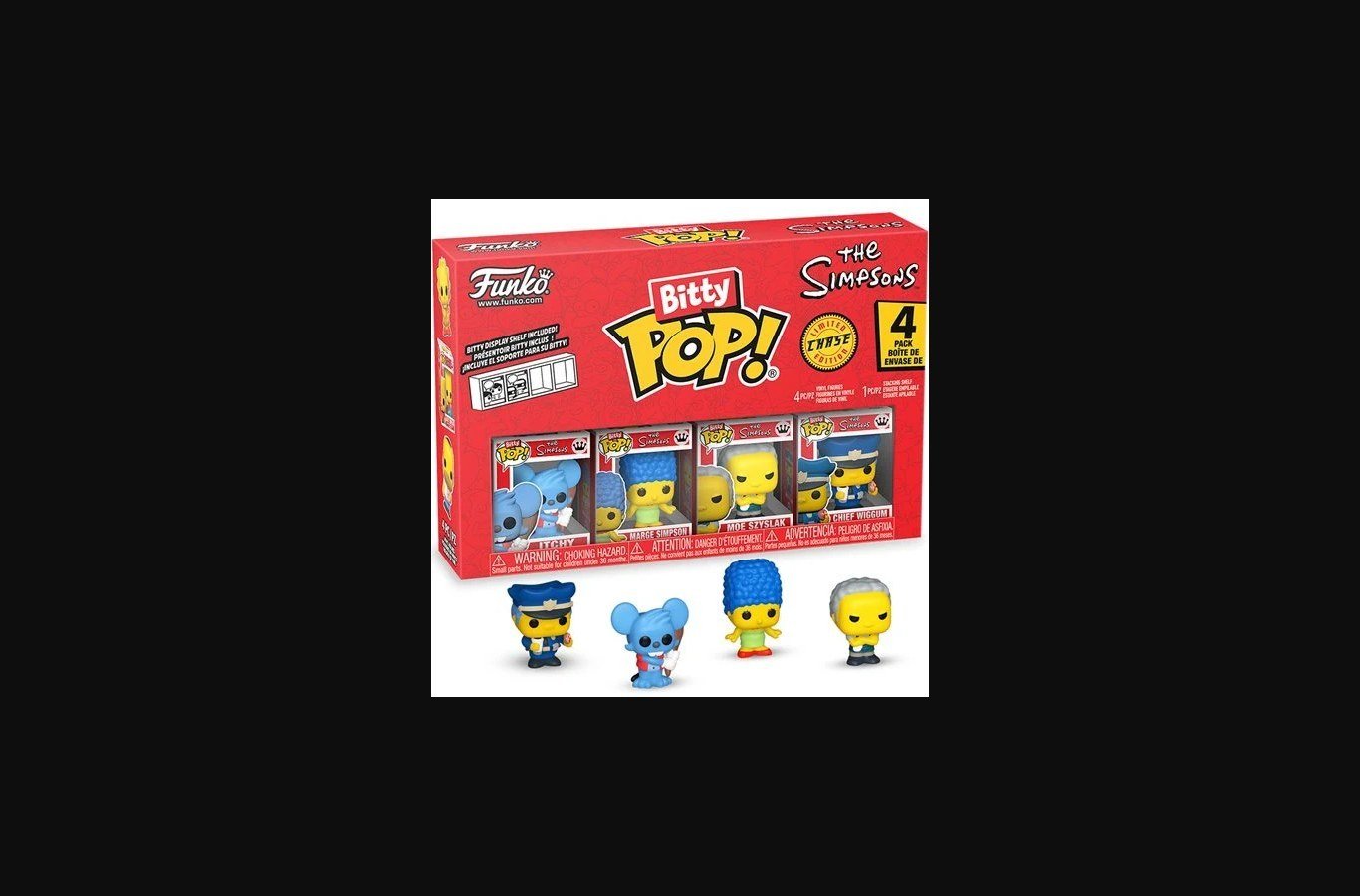 The Simpsons Itchy Funko Bitty Pop! Mini-Figure 4-Pack - Image 8