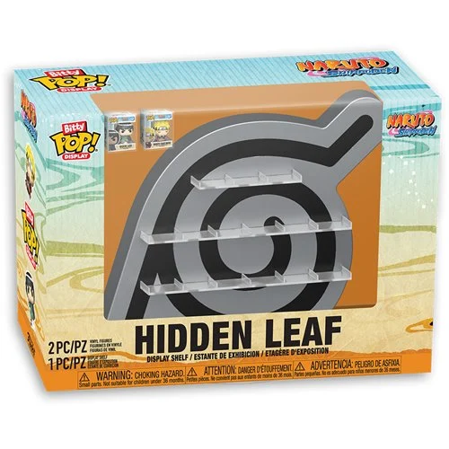 Naruto Hidden Leaf Funko Bitty Pop! Display Shelf - Image 5