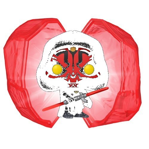 Star Wars Kyber Crystals Funko Pocket Pop Mini-Figure Display Case of 12 - Image 5