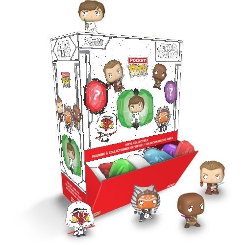 Star Wars Kyber Crystals Funko Pocket Pop Mini-Figure Display Case of 12 - Image 6