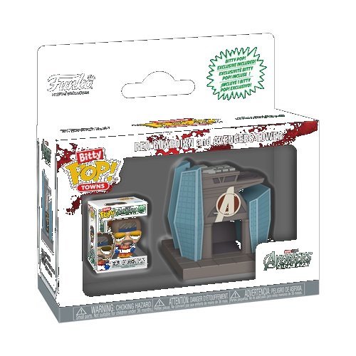 Avengers: Doomsday Red Guardian and Avengers Tower Funko Bitty Pop! Town