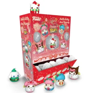 Hello Kitty and Friends Snowball Funko Pocket Pop! Mini-Figure Display Case of 12