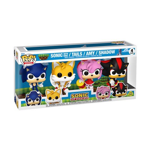 Sonic the Hedgehog Glow-in-the-Dark Funko Pop! Vinyl Bundle Box 4-Pack - Image 5