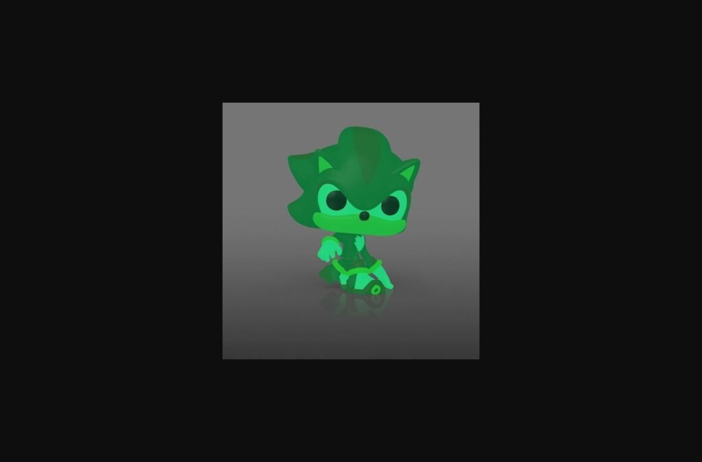 Sonic the Hedgehog Glow-in-the-Dark Funko Pop! Vinyl Bundle Box 4-Pack