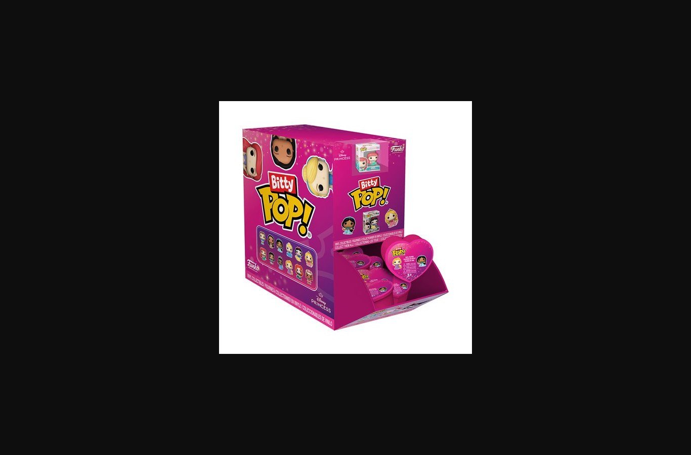 Disney Princess Hearts Bitty Pop! Mini-Figure Singles 6-Pack - Image 12