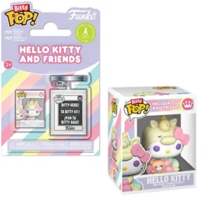 Sanrio Hello Kitty Funko Bitty Pop! Mini-Figure and Key Chain Case