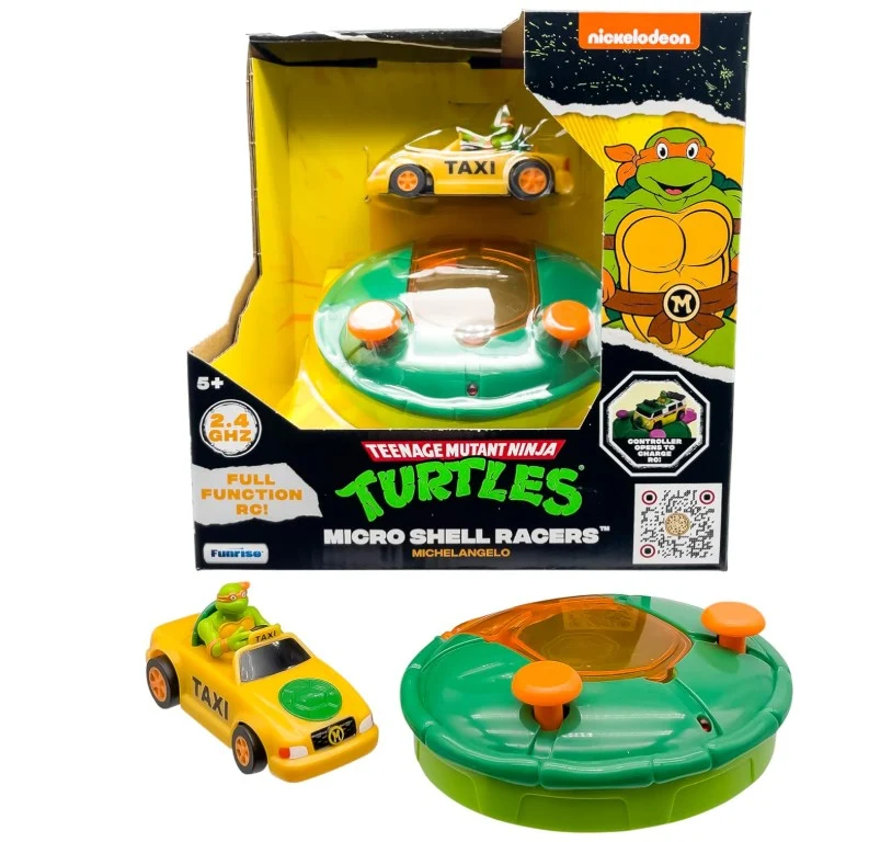 Funrise Tmnt Micro Shell Racers - Michaelangelorc Vehicles