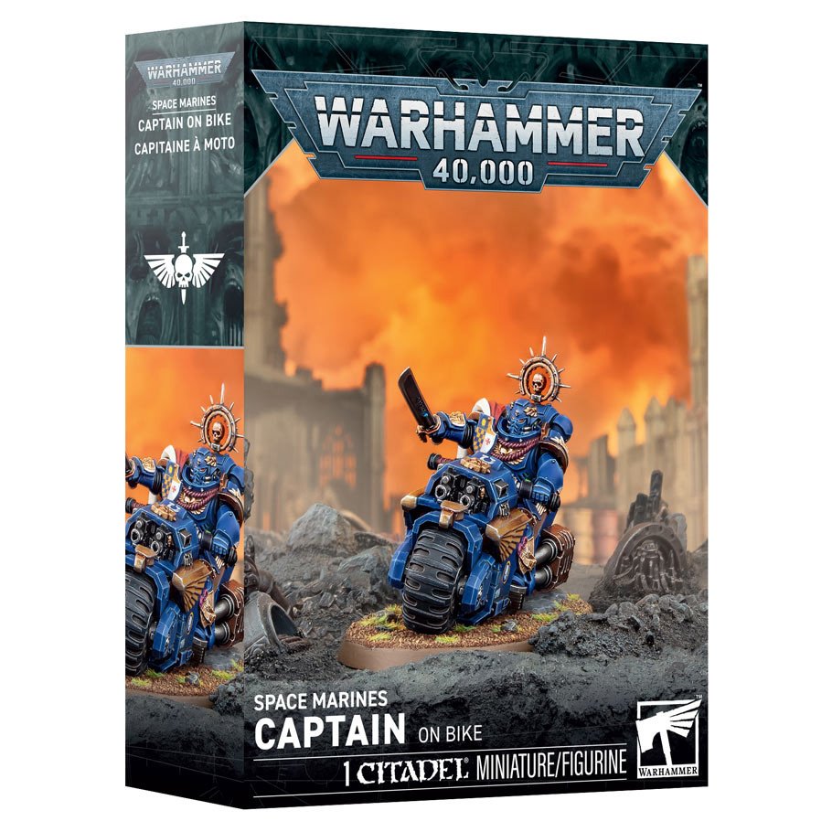 48-113 Warhammer 40,000: Space Marines: Captain on Bike