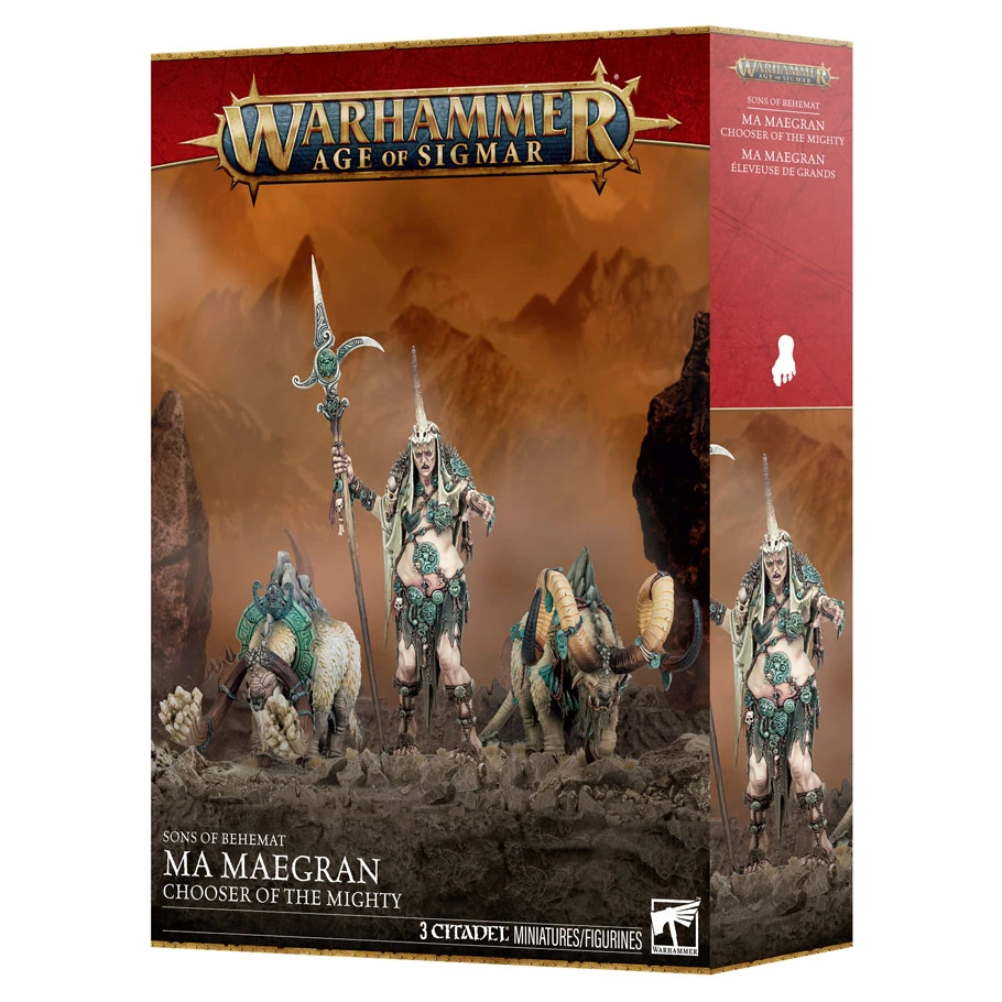 93-15 Warhammer: Age of Sigmar: Sons of Behemat: Ma Maegran, Chooser of the Mighty