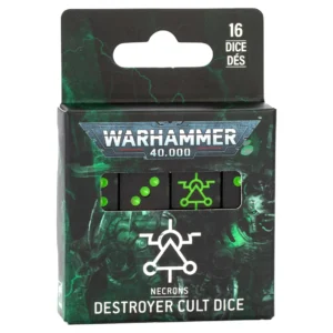 49-47 Warhammer 40,000: Necrons: Destroyer Cult Dice Set