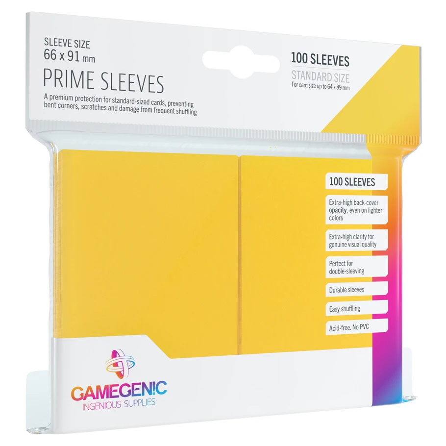 Deck Protector: Prime: Yellow (100)