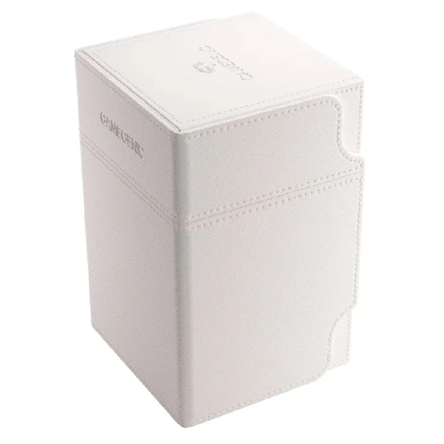 Deck Box: Watchtower: 100+: White