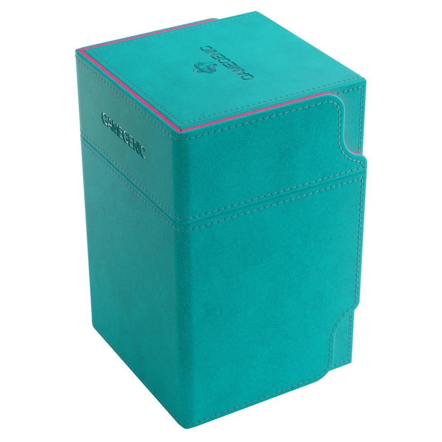 Deck Box: Watchtower: 100+: Teal/Pink