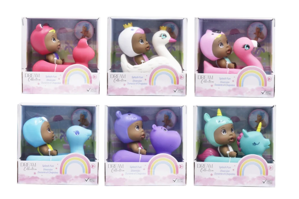 Gigo 6" Bath Time Baby-Aa- 6 Asst
