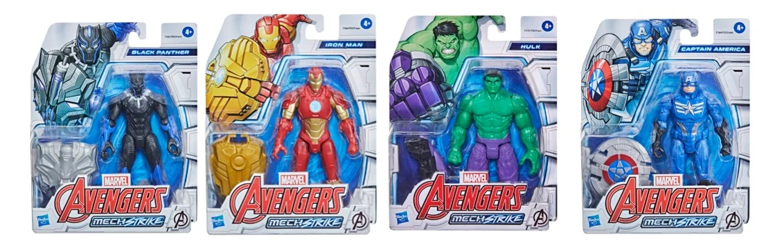 Hasbro Avengers Mech Strike 6 In Figure Ast