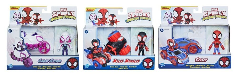 Hasbro Disney Jr. Spidey Mini Fig. & Vehicle Set Asst.