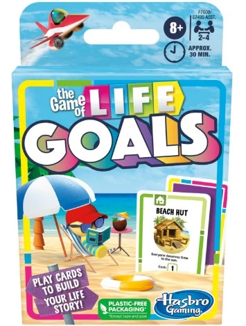 Hasbro Game of Life Goals Classic Card Game