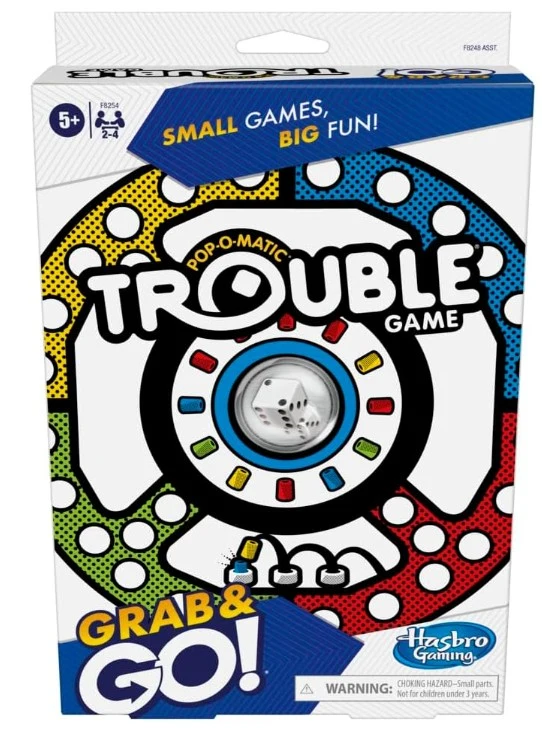 Hasbro Trouble Grab And Go