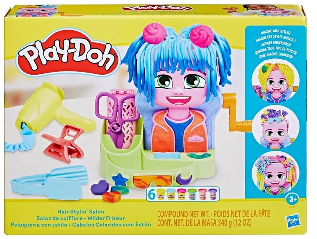 Hasbro Play-doh Hair Stylin Salon - Image 2