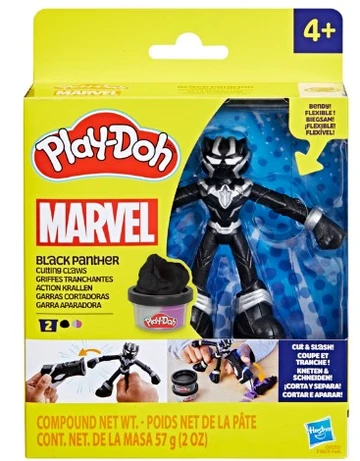 Hasbro Play-Doh Black Panther Cutting Claws - Image 2