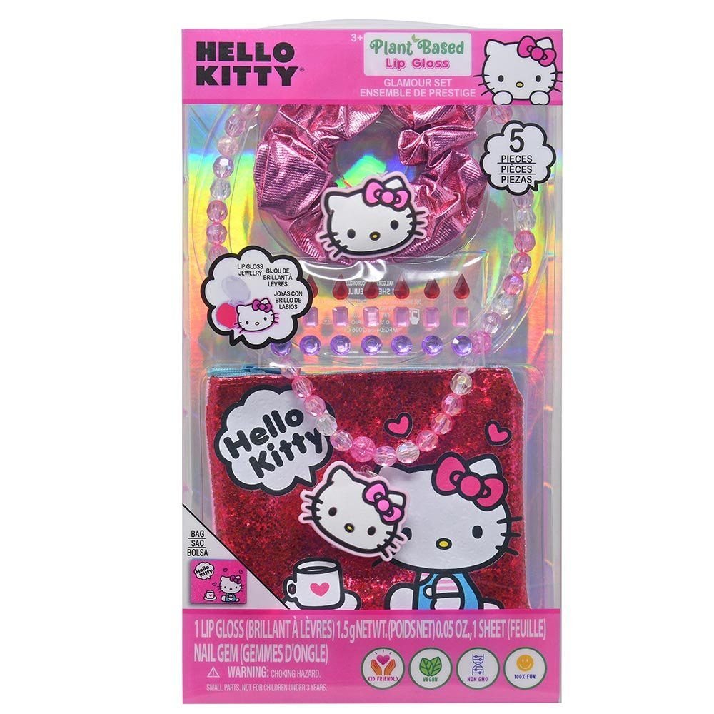 Wholesale Hello Kitty Cosmetic Set with Nail Stickers in Box