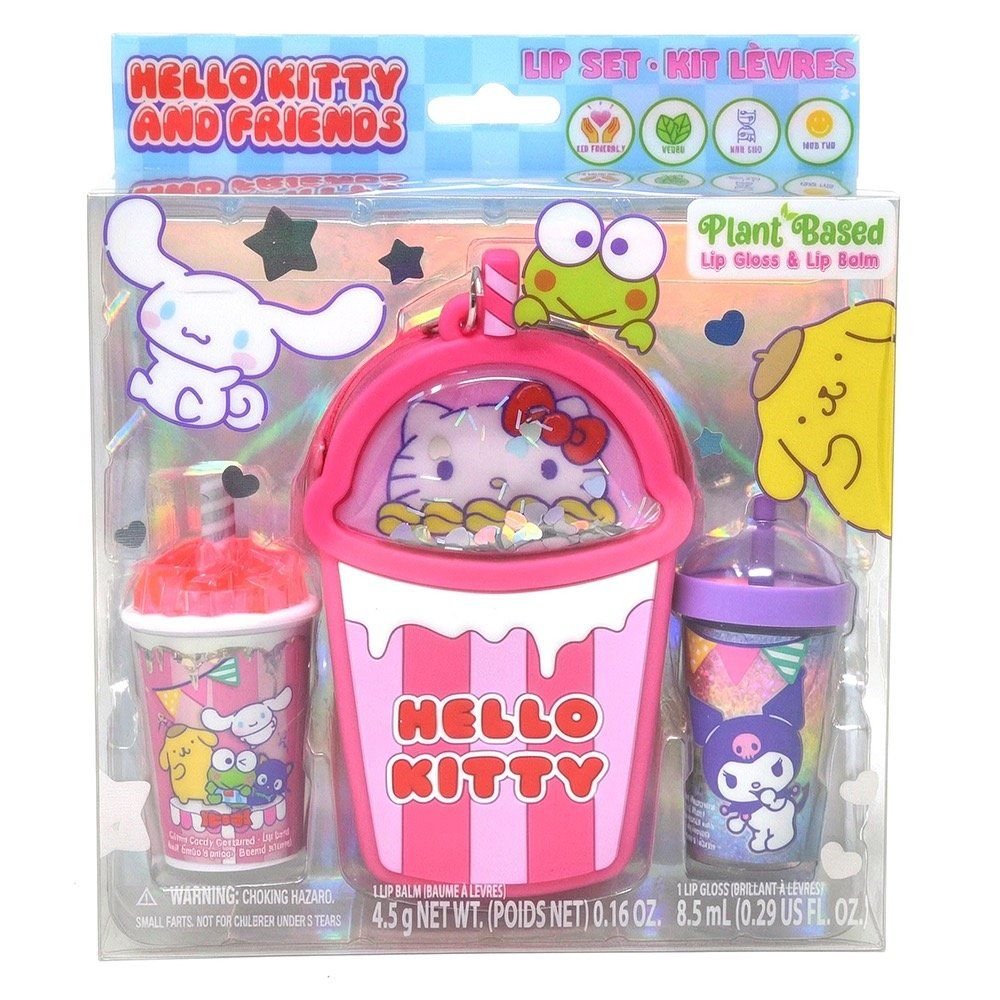 Wholesale Hello Kitty 2pk Lip Gloss with Silicone Bag