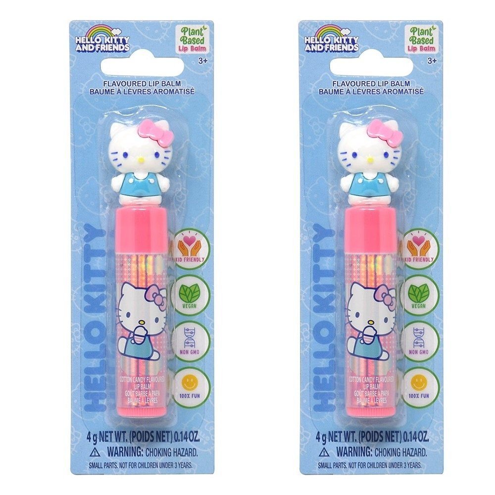 Wholesale Hello Kitty Lip Balm with Topper on Card
