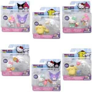 Wholesale Hello Kitty and Friends: 2 Pack Figures - Assorted