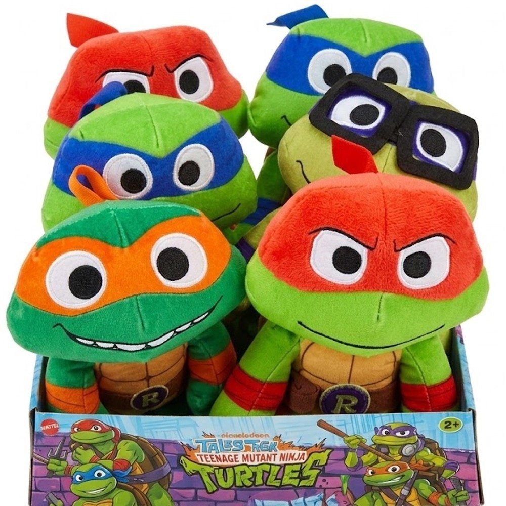 Wholesale Mattel DP TMNT 8" Basic Plush Asst