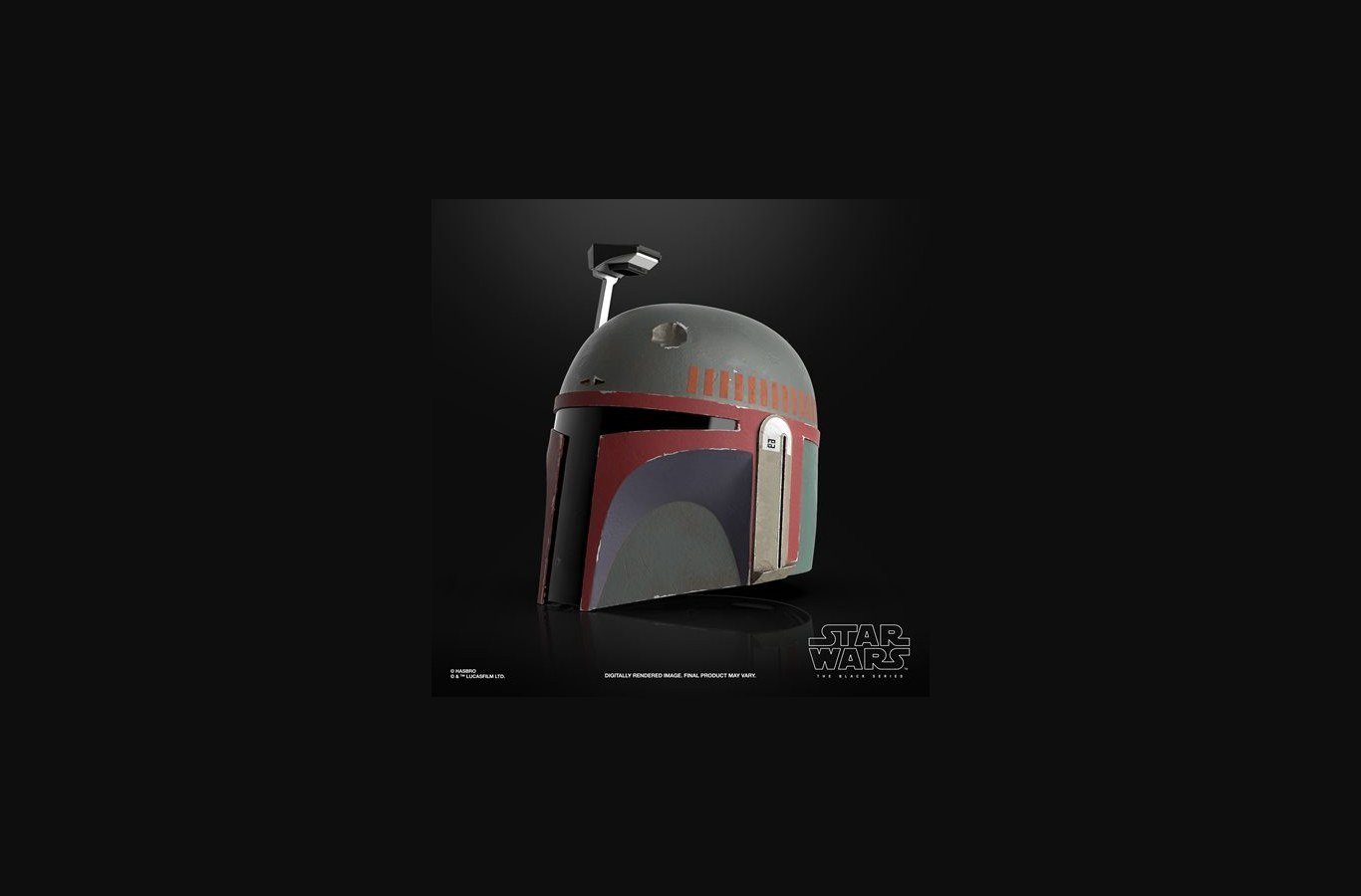 Star Wars The Black Series Boba Fett (Re-Armored) Premium Electronic Helmet Prop Replica - Image 3
