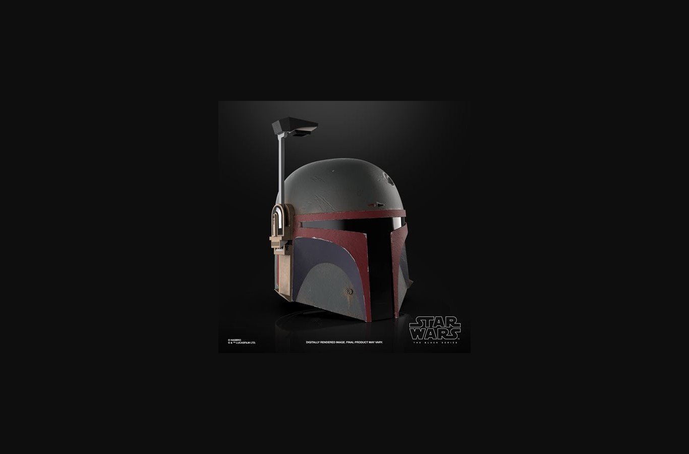 Star Wars The Black Series Boba Fett (Re-Armored) Premium Electronic Helmet Prop Replica - Image 4
