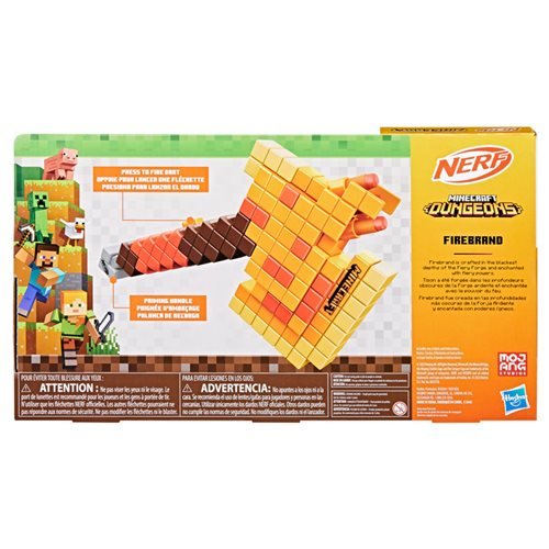Minecraft Nerf Firebrand Axe Blaster - Image 3