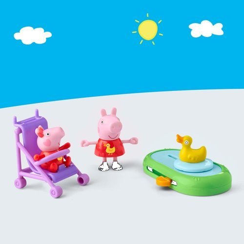 Peppa Pig Peppa and Evie's Park Fun Playset