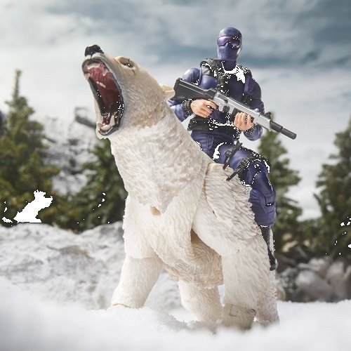 G.I. Joe Classified Series Snake Eyes 6-Inch Action Figure with Polar Bear - Image 5
