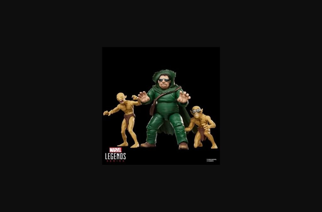 Fantastic Four Marvel Legends Series Mole Man & Moloids 6-Inch Action Figures
