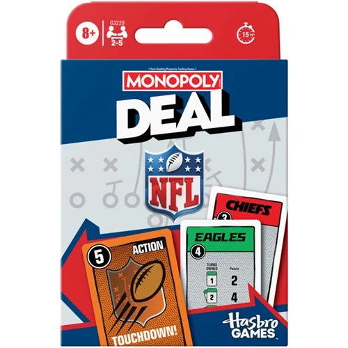 Monopoly Deal NFL Edition Game