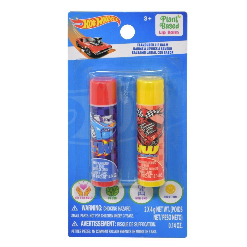 Wholesale Hot Wheels 2pk Lip Balm on Card