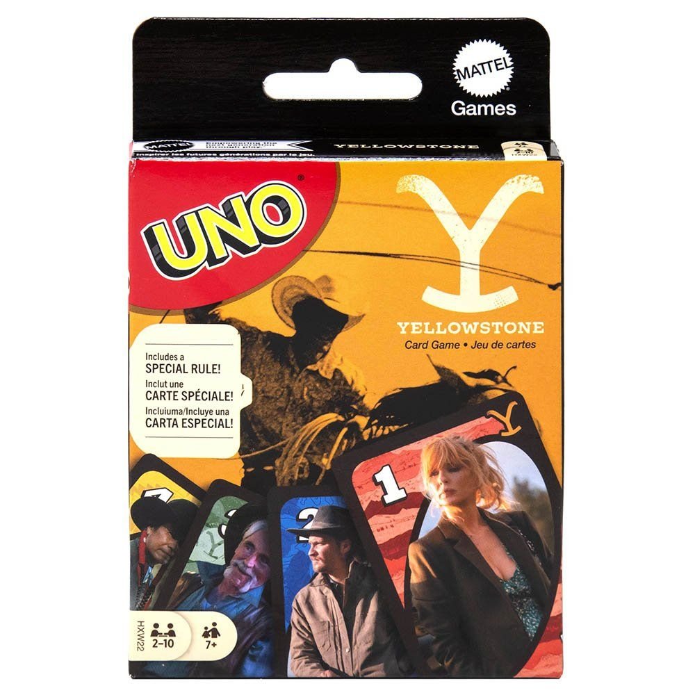 Wholesale Mattel DP UNO Yellowstone