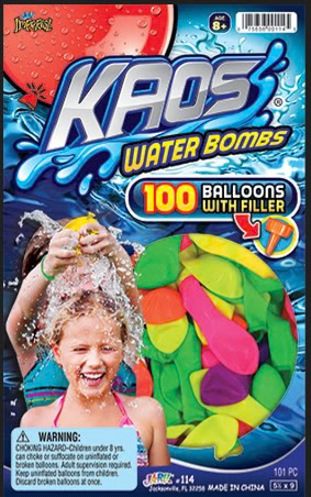 Ja-Ru Waterbomb 100 Pack