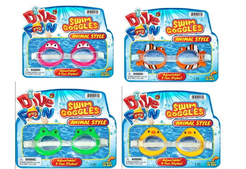 Ja-Ru Swim Goggles Animal Assortment