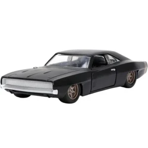 Fast and the Furious 9 1968 Dodge Charger Widebody Black 1:32 Scale Die-Cast Metal Vehicle