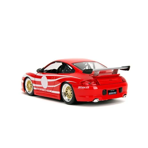 Hyper-Spec Porsche 911 GT3 996 1:24 Scale Die-Cast Metal Vehicle - Image 6