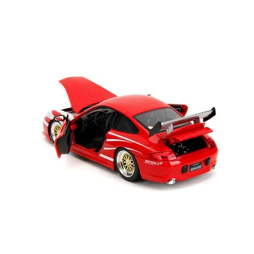 Hyper-Spec Porsche 911 GT3 996 1:24 Scale Die-Cast Metal Vehicle - Image 10