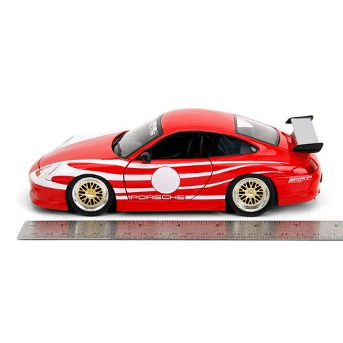 Hyper-Spec Porsche 911 GT3 996 1:24 Scale Die-Cast Metal Vehicle - Image 11